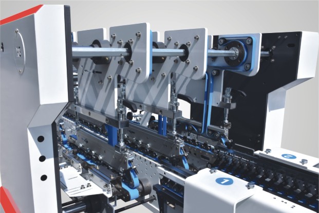 „XS-900 1200“ viršutinio diržo tvarkyklės greitojo aplanko „Gluer Machine“